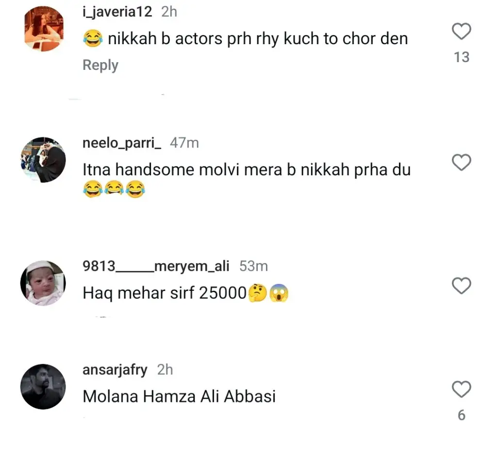 حمزہ علی عباسی کے بارے میں عوامی ردعمل نیکہ کو پختہ کر رہا ہے