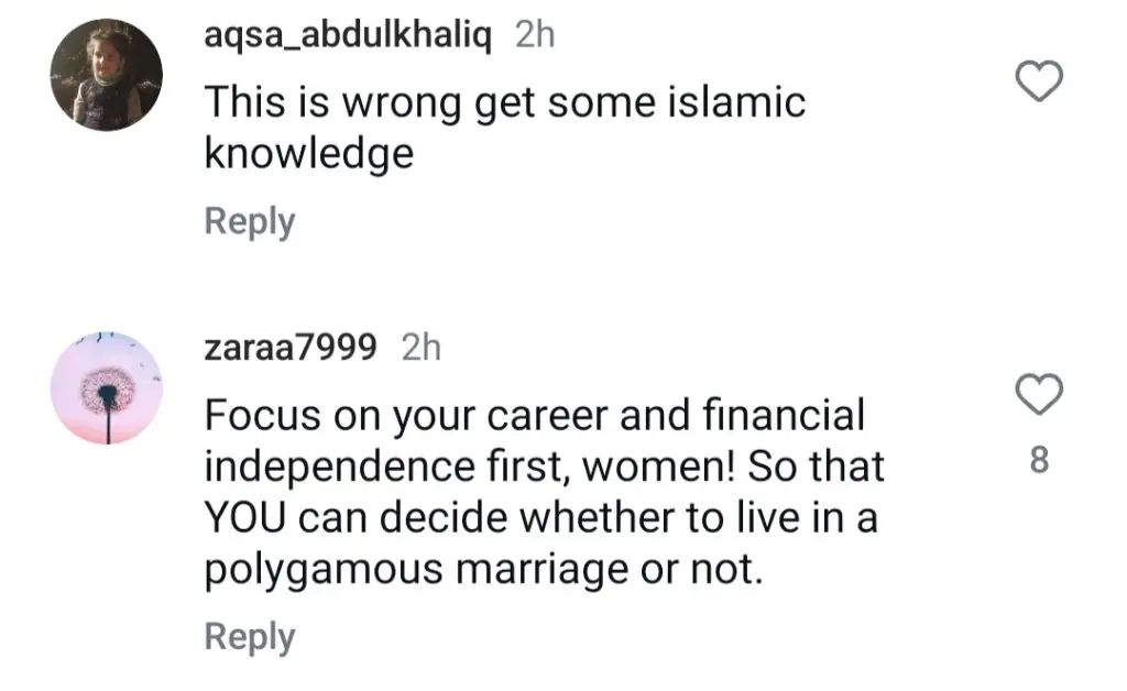 ڈینش تیمور نے شادیوں کے چار بیان کے لئے تنقید کا نشانہ بنایا