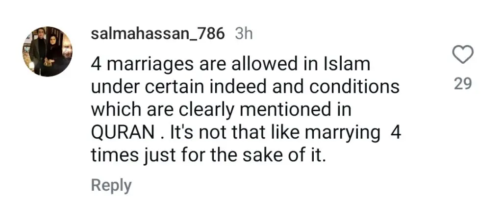 ڈینش تیمور نے شادیوں کے چار بیان کے لئے تنقید کا نشانہ بنایا