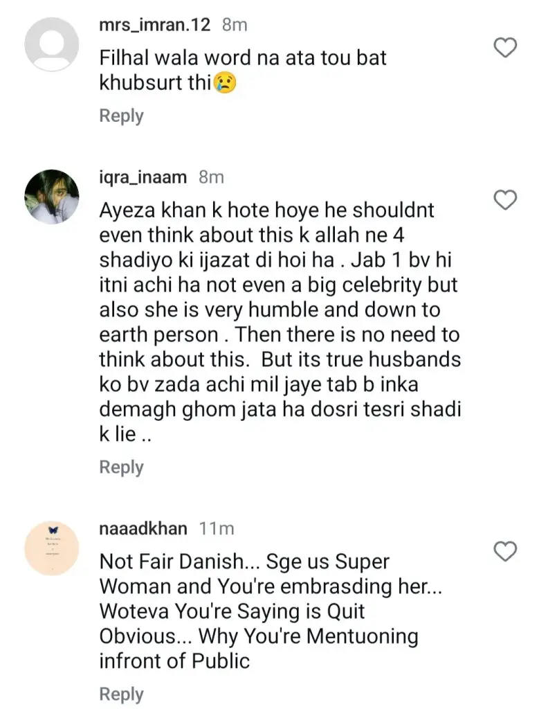 ڈینش تیمور نے شادیوں کے چار بیان کے لئے تنقید کا نشانہ بنایا