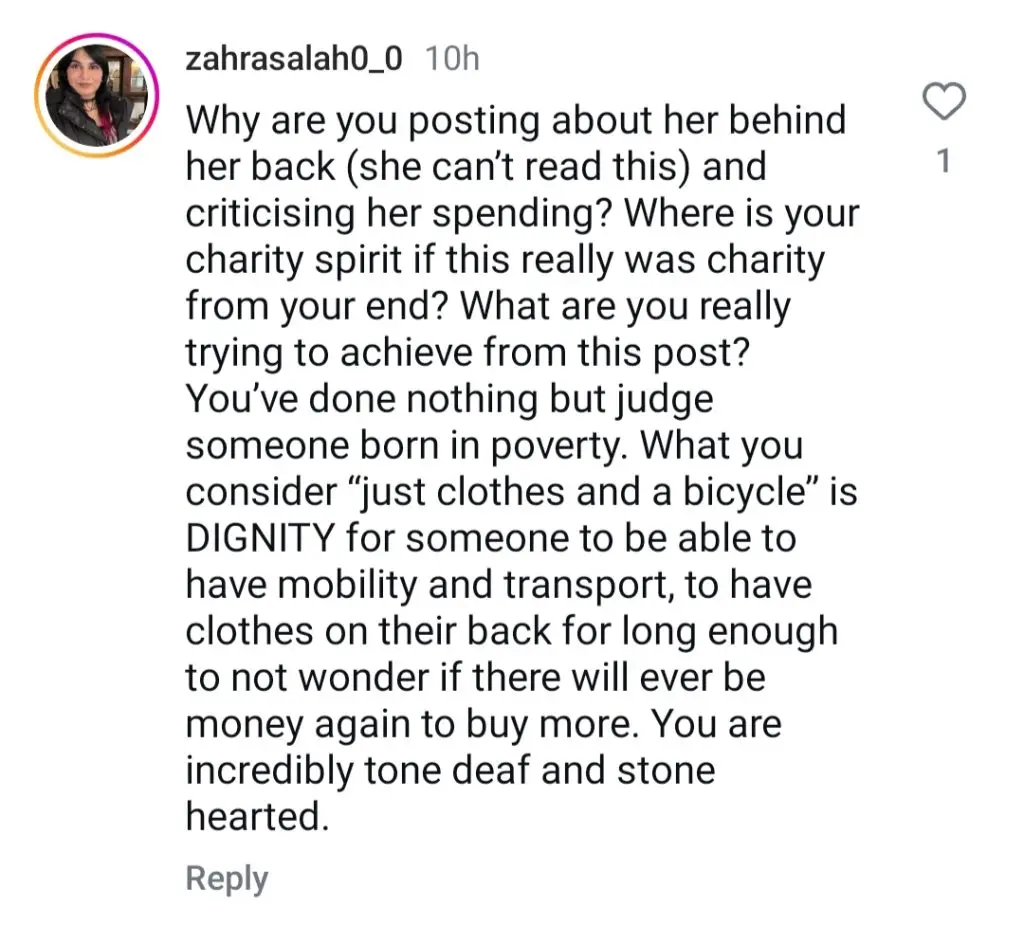 سہیفا جبر نے اپنی نوکرانی کے انتخاب کو دبانے کے لئے آگ لگائی