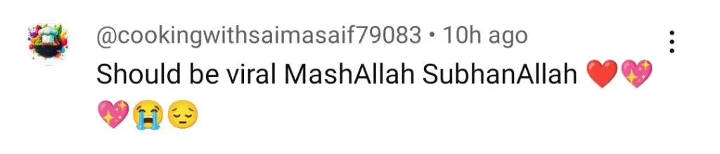 اتف اسلم نے روحانی طور پر یا نبی اسالاما الائیکا کی تلاوت کی