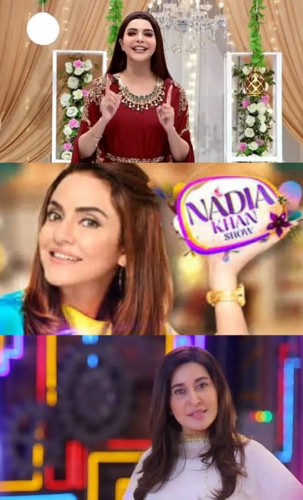 صبح کے شوز کے خاتمے پر نادیہ خان