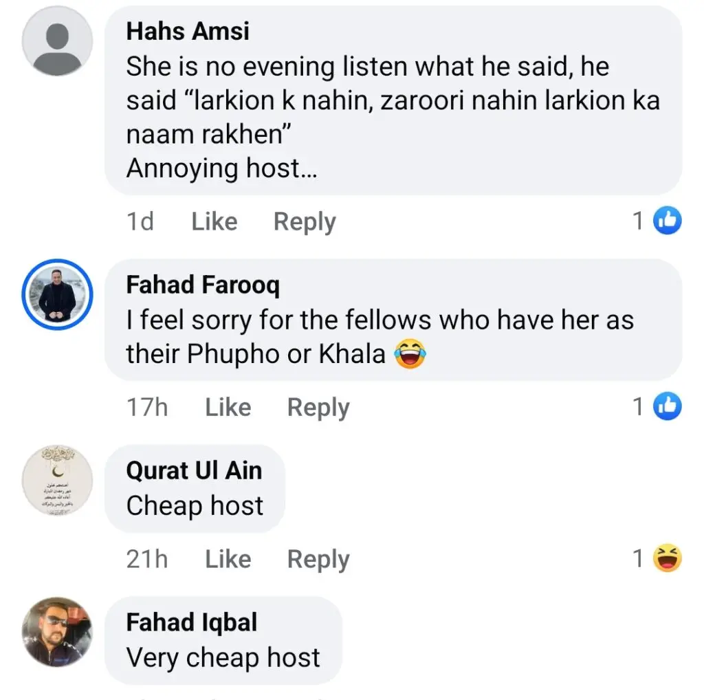 رابیا انم کو ڈینش تیمور کے ساتھ اپنے نادان لطیفوں کے لئے ردعمل کا سامنا کرنا پڑا