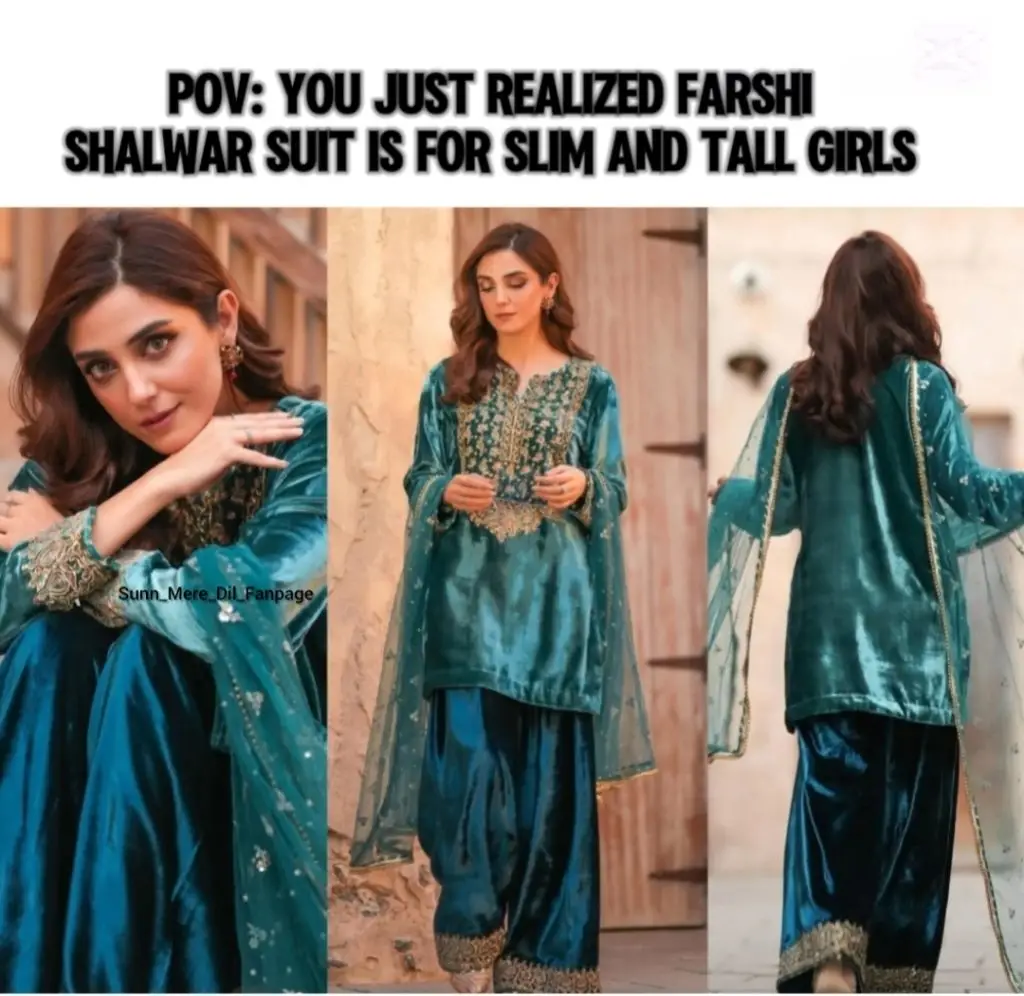 پاکستانی اداکارائیں فرشی شلوار رجحان کو گلے لگاتی ہیں