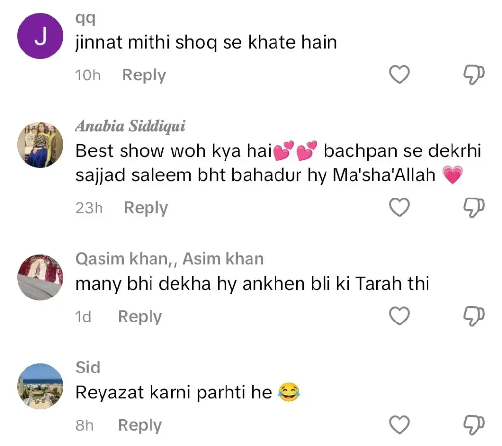 رمضان شو میں جناتوں پر گفتگو کو دلچسپ ردعمل ملتا ہے