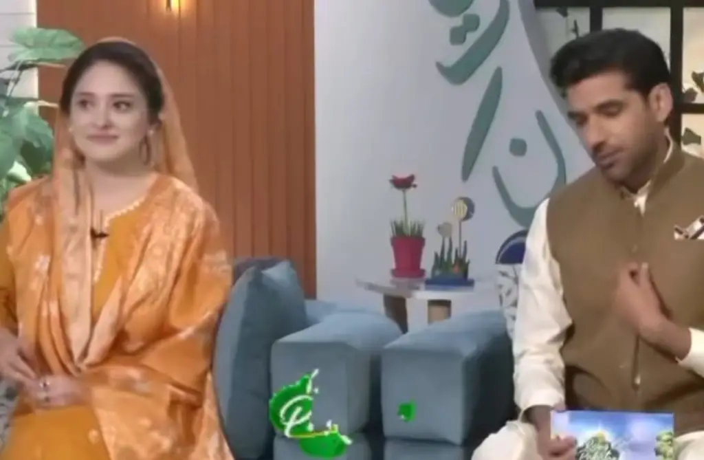 ٹیر بن فیم ہیرا سومرو براہ راست رمضان ٹرانسمیشن میں پرسکون کھو بیٹھا ہے