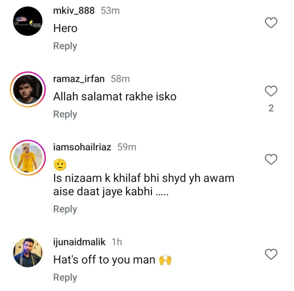 بہادر لاہوری مین کو چیلنج کرنے والے پروٹوکول ثقافت کے لئے وائرل ہو جاتا ہے