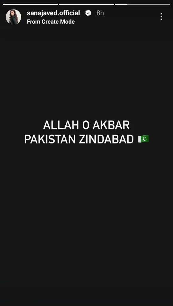 پاکستانی مشہور شخصیات نے پی اے ایف کے آپریشن بونیان ال مروسوس پر رد عمل ظاہر کیا