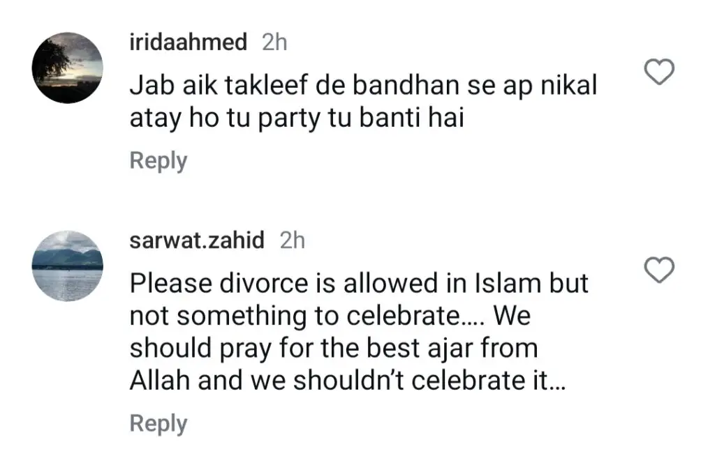 بیٹی کا ماں کی طلاق کا جشن وائرل ہوتا ہے