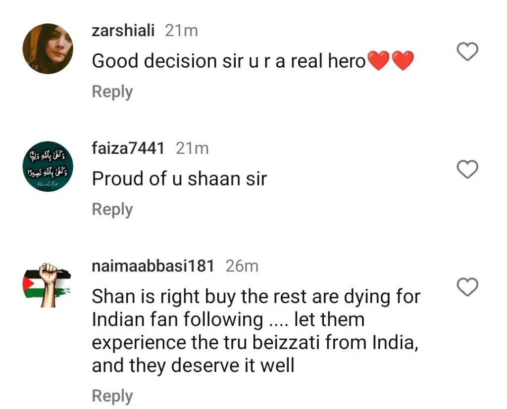 ہندوستان میں کام کرنے کے خلاف شان شاہد کا موقف جائز ہے
