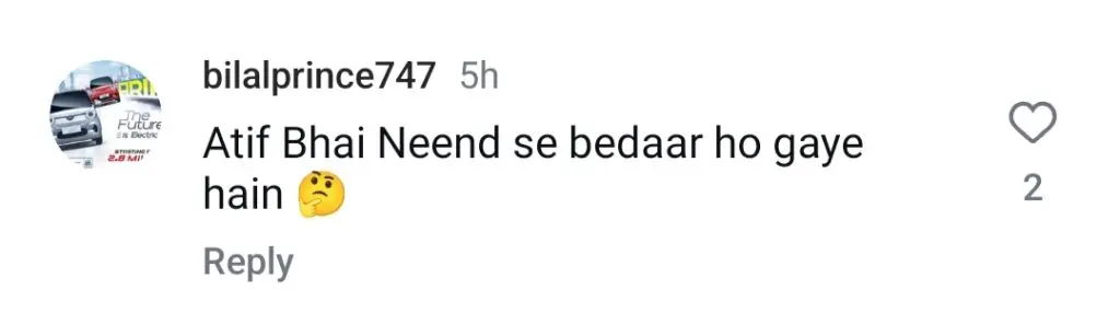 شائقین جنگ کے بعد ترانا کو بانٹنے کے لئے اٹف اسلم سے متاثر نہیں ہوئے
