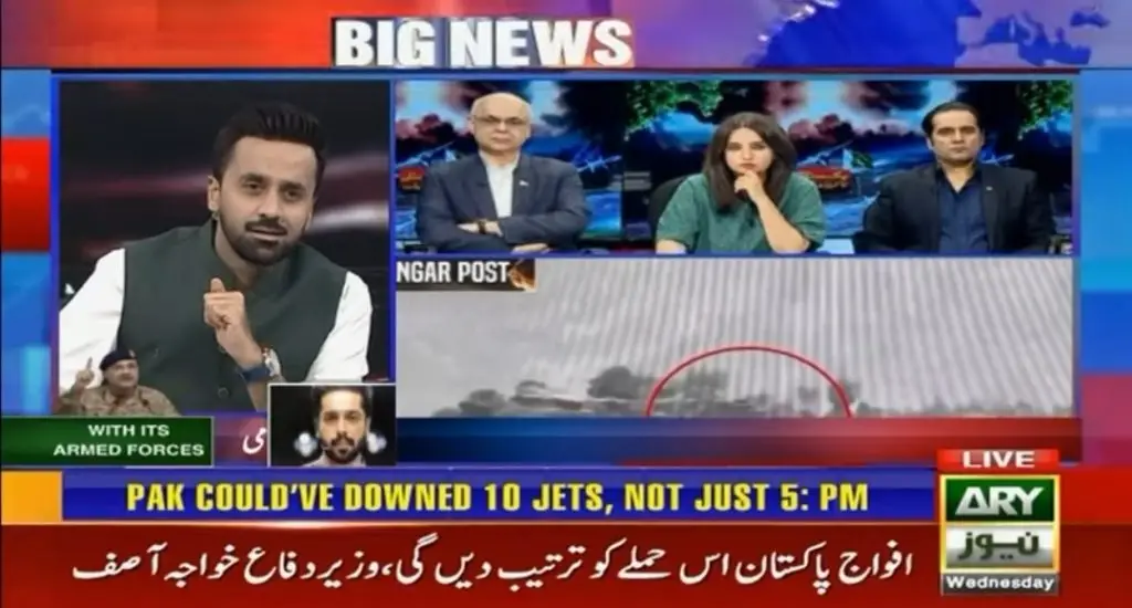 ہمایوں سعید اور فہد مصطفیٰ نے ہندوستان کے جنون کے بارے میں جنگ کے بارے میں