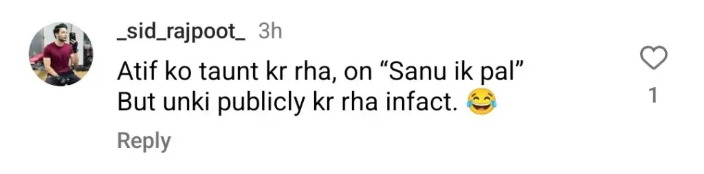 فالک شبیر نے اتف اسلم میں سایہ پھینک دیا