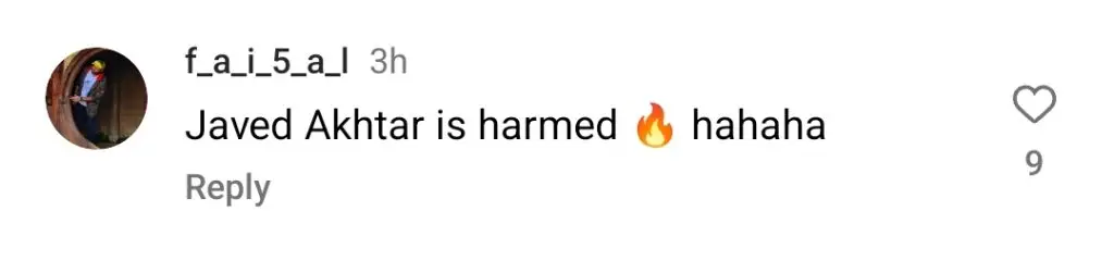 بشرا انصاری نے جاوید اختر کو ایک مناسب جواب دیا