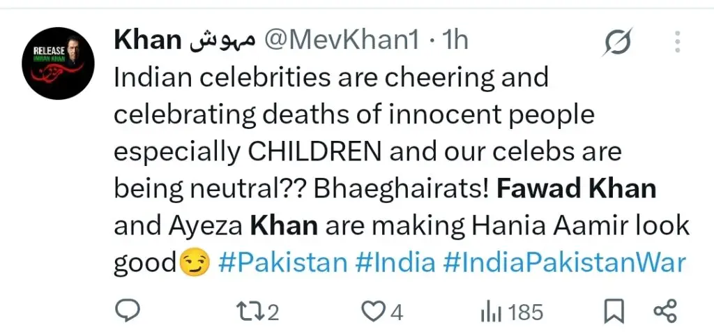 ہندوستان کے حملے کے بعد فواد خان نے اپنے سفارتی موقف پر تنقید کی