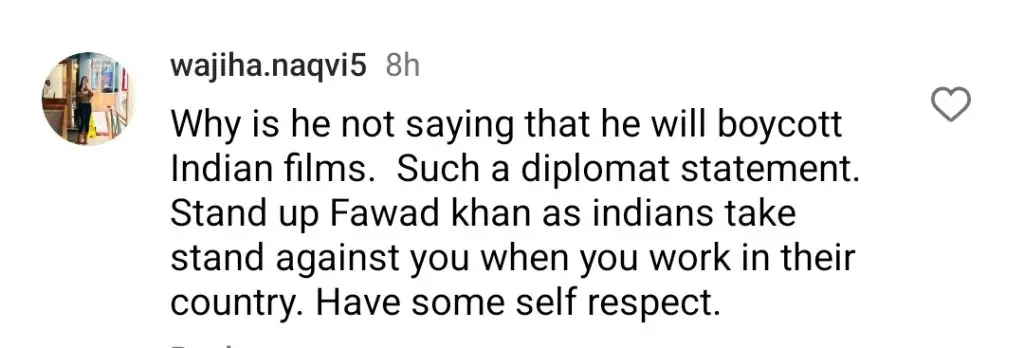 ہندوستان کے حملے کے بعد فواد خان نے اپنے سفارتی موقف پر تنقید کی