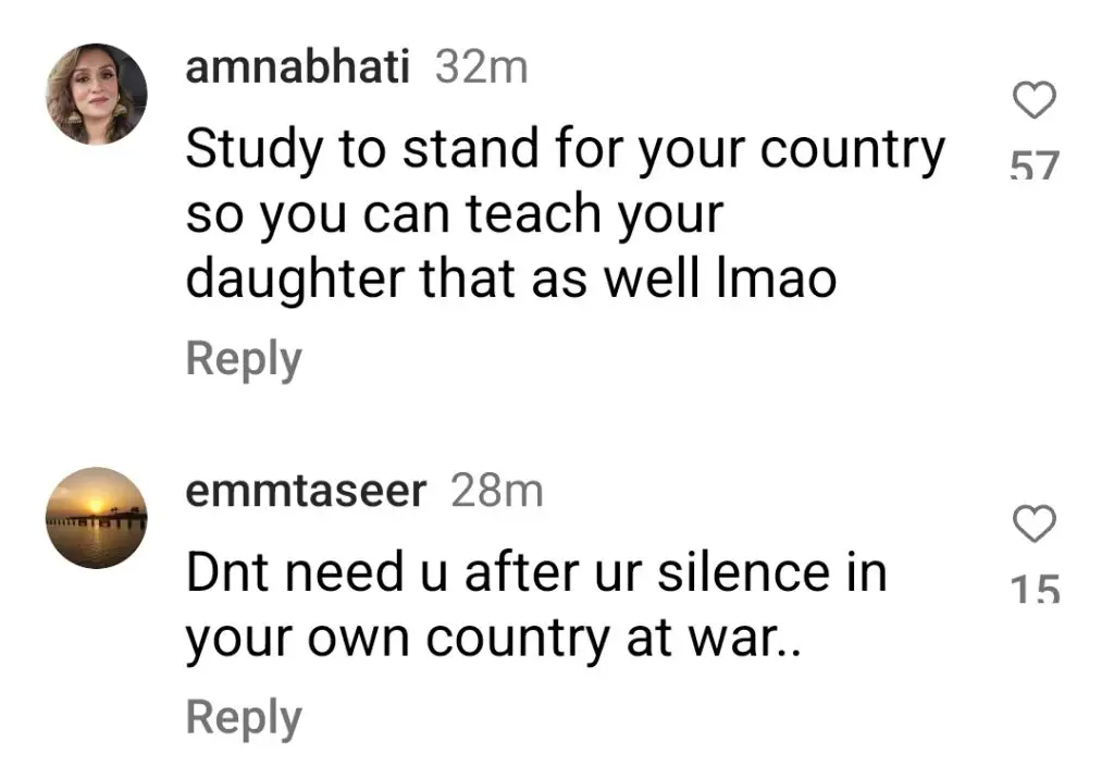 آئیزا خان نے ایکٹنگ اسکول اور سیکھنے کے بارے میں گھمنڈ کرنے پر تنقید کی