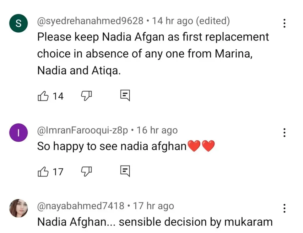 نادیہ افگن نے دیان کے اوورڈرامیٹک سلسلوں کا مذاق اڑایا
