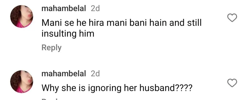 ہیرا مانی نے اعزاز حاصل کیا جبکہ مانی کو ایک حالیہ واقعہ میں نظرانداز کردیا گیا
