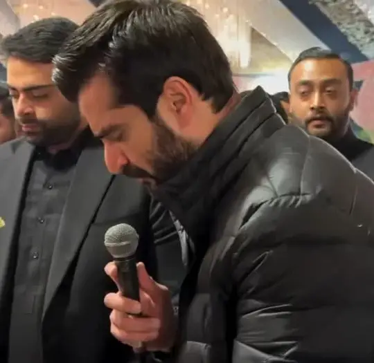 حمزہ علی عباسی اپنے دوستوں کے لئے نکاح کو انجام دینے کے بارے میں بات کرتے ہیں