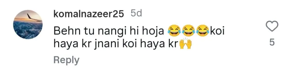 سہیفا جبار کی تازہ ترین پوسٹس سخت عوامی تنقید کی دعوت دیتی ہیں