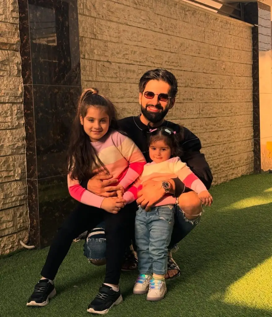 ایمن خان ، امل اور میرل ، فادر ڈے کے موقع پر منیب بٹ کی خواہش