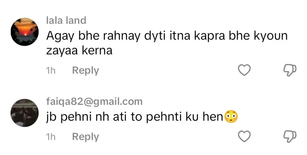 ہریم فاروق کو جرات مندانہ ، ناجائز فٹ ہونے والی ساڑی پر ردعمل کا سامنا کرنا پڑتا ہے