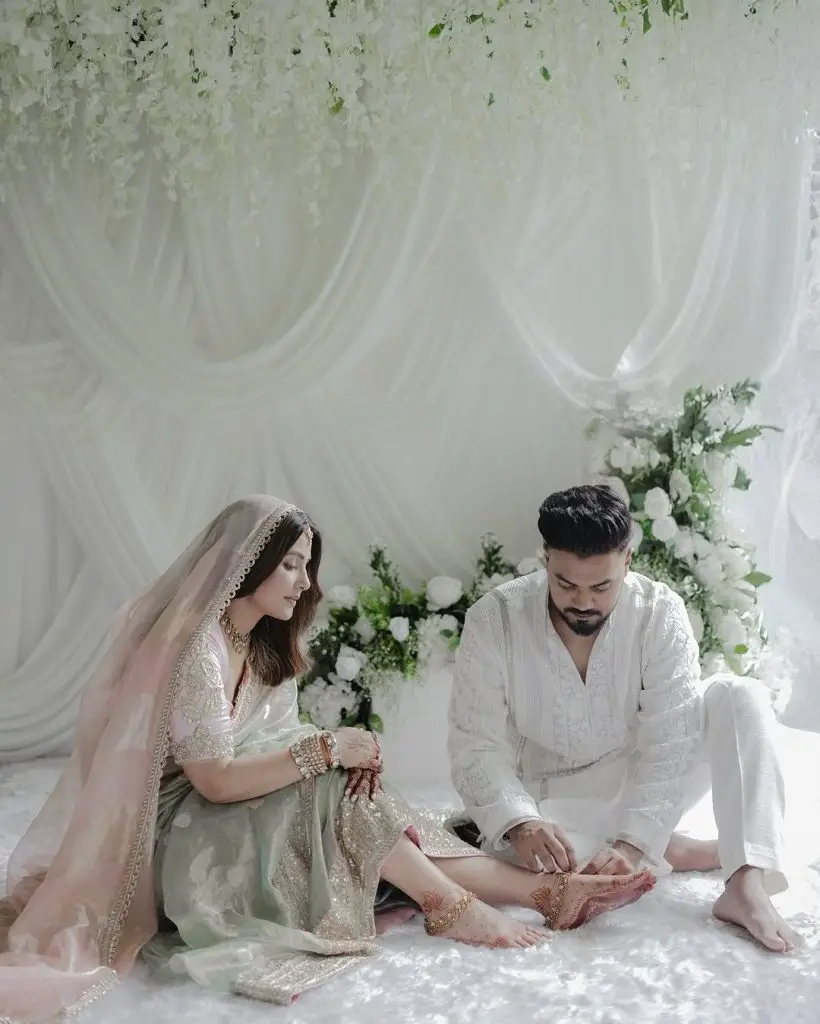 ہندوستانی اداکارہ حنا خان کی شادی ہوگئی