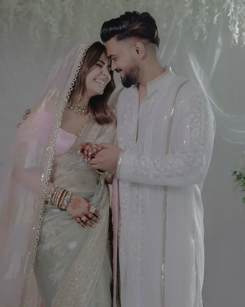 ہندوستانی اداکارہ حنا خان کی شادی ہوگئی