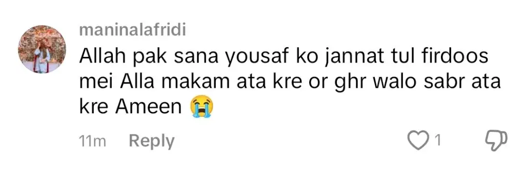 مبینہ طور پر اسلام آباد میں نوعمر متاثرہ ثنا یوسف نے قتل کیا