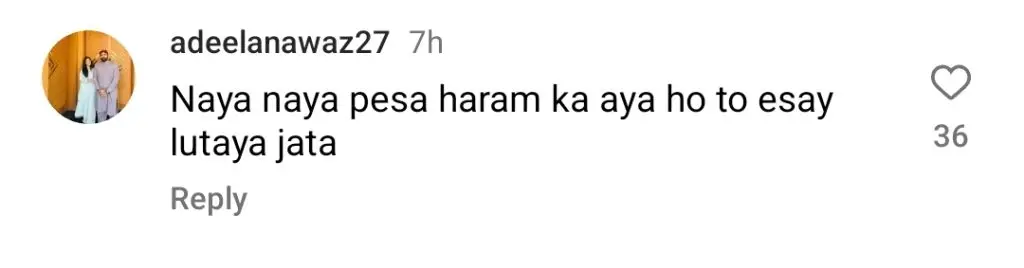 راجاب بٹ کے خاندانی پروگرام نے شاہانہ نقد ٹاسنگ پر تنقید کی