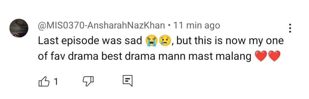 مان مست مالنگ نے آخری واقعہ عوامی رد عمل