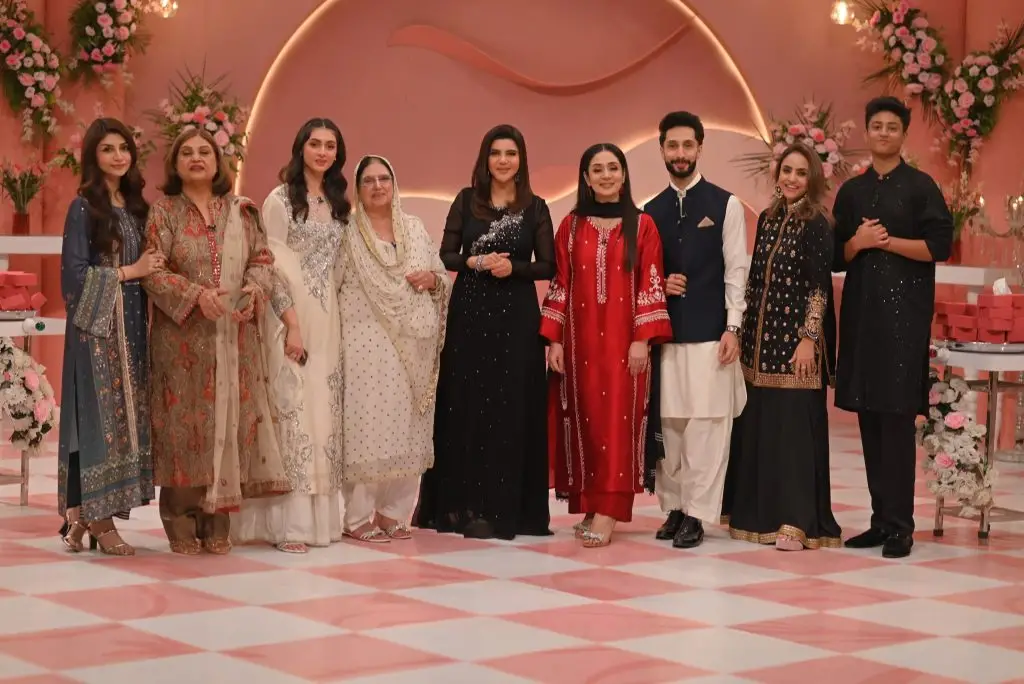 گڈ مارننگ پاکستان پر نادیہ خان اور بیٹا اذان خان