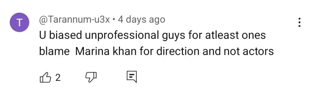 نادیہ خان کی علی رضا کو انتباہ