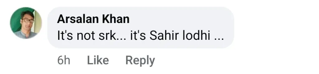 شاہ رخ خان کے ساتھ ڈینش نواز کی تصویر نے ٹرول کیا