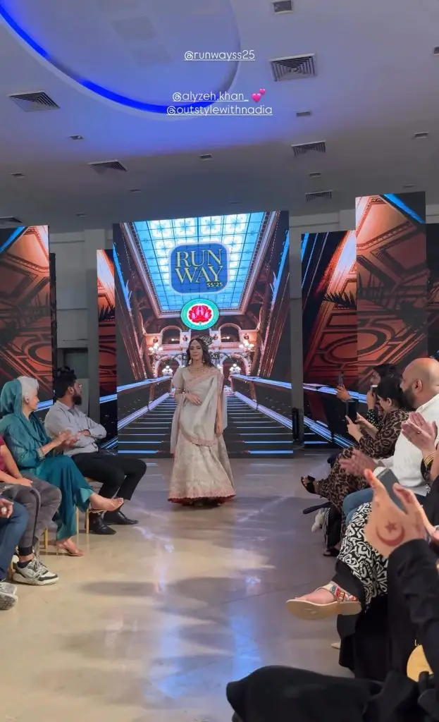 نادیہ خان کی بیٹی فیشن ماڈلنگ میں اپنی شروعات کرتی ہے