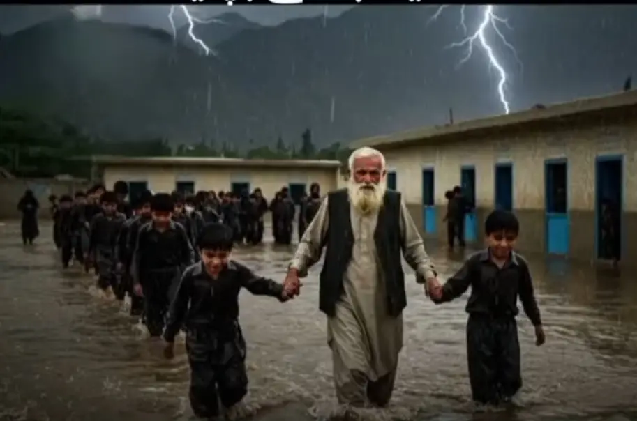 سیلاب کے درمیان سوات کے پرنسپل نے جان بچانے کے فیصلے پر سراہا