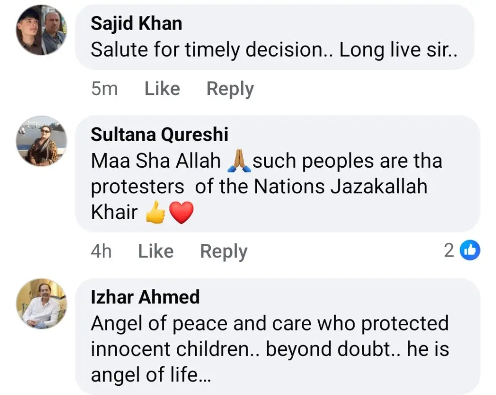 سیلاب کے درمیان سوات کے پرنسپل نے جان بچانے کے فیصلے پر سراہا
