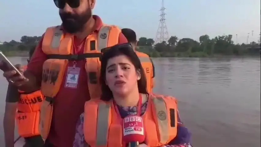 بی بی سی اردو کے ساتھ رپورٹر مہرونیسا تصادم