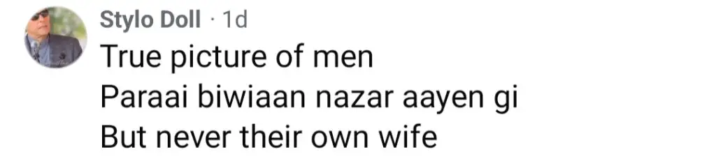 روشان سایرا شوہر کے دوہرے معیار پر بحث کو متحرک کرتی ہے