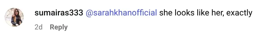 سارہ خان کی ہندوستانی ڈوپلگینجر نے مداحوں کو حیرت میں ڈال دیا