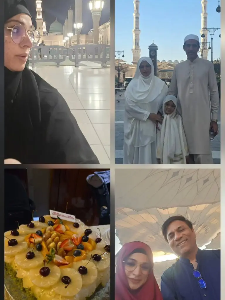 عید میلاد ان نبی 2025 پر مدینہ میں پاکستانی مشہور شخصیات