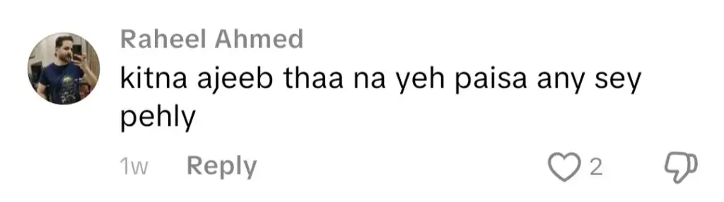 پرانے ڈرامہ کے شائقین سے ڈینش تیمور کی شکل حیرت زدہ ہے