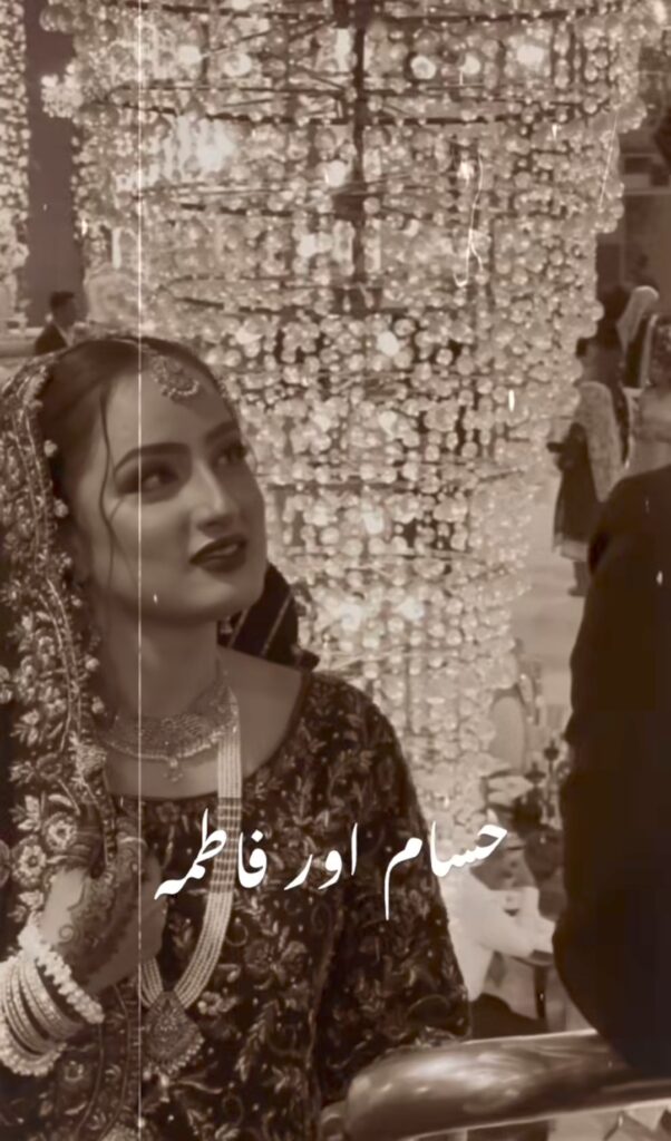 پارواریش شہرت حاسام خان شادی اور استقبال کی تصاویر