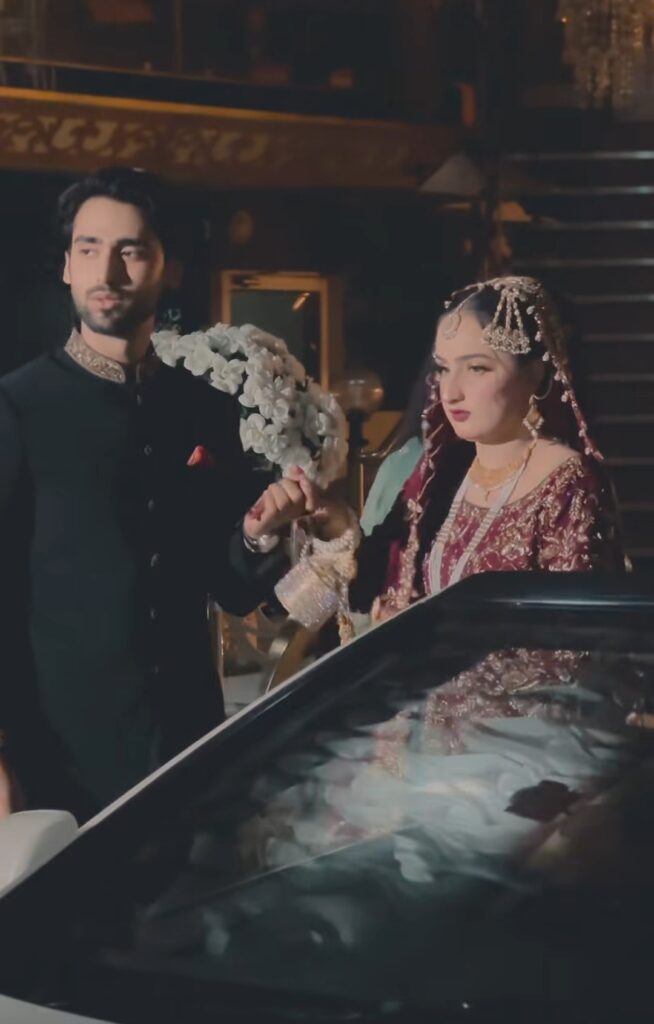 پارواریش شہرت حاسام خان شادی اور استقبال کی تصاویر