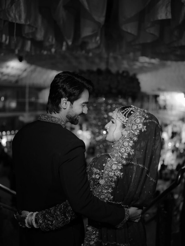 پارواریش شہرت حاسام خان شادی اور استقبال کی تصاویر