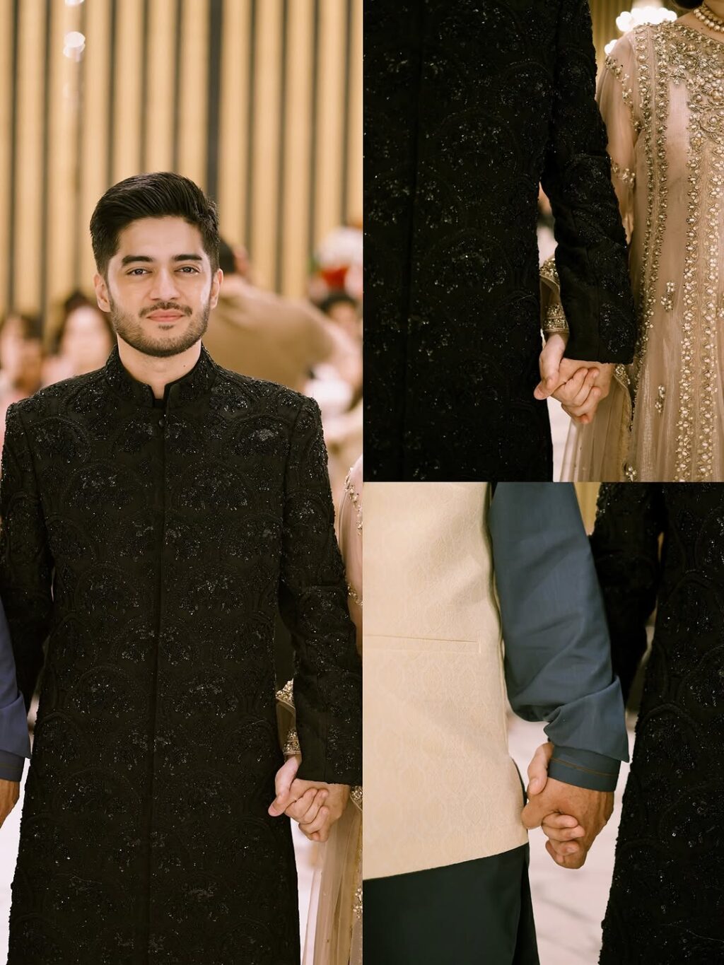میرب علی ایچ ڈی بھائی کے بارات سے کلکس کرتے ہیں