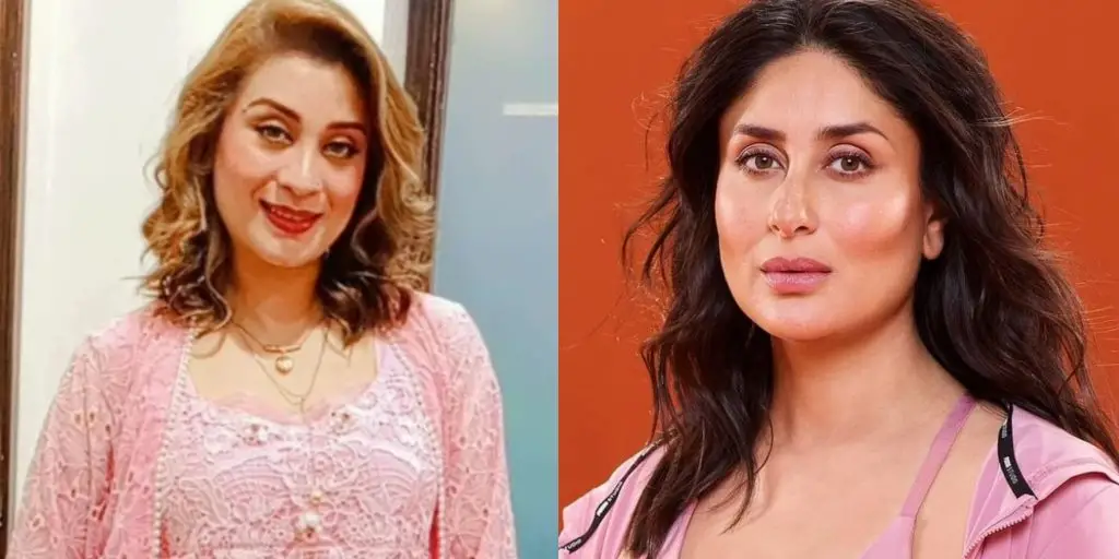 سارہ عمیر کرینہ کپور کے ساتھ اس کی حیرت انگیز مشابہت پر