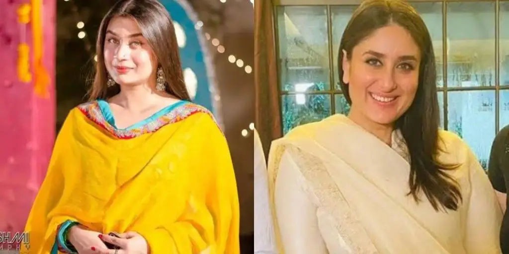 سارہ عمیر کرینہ کپور کے ساتھ اس کی حیرت انگیز مشابہت پر